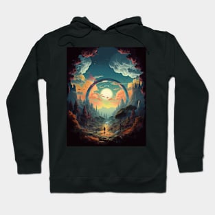 River of Space and times Hoodie